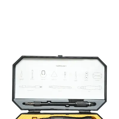 Trusa surubelnita de precizie profesionala cu biti torx, hex, cruce pentru electronice 145 piese Cr-V - imagine 6