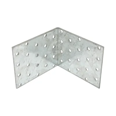 Vinclu de imbinare 100x100x80mm, grosime 2.5mm, otel zincat - imagine 2