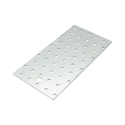 Placa perforata 100x200mm, grosime 2mm, otel zincat