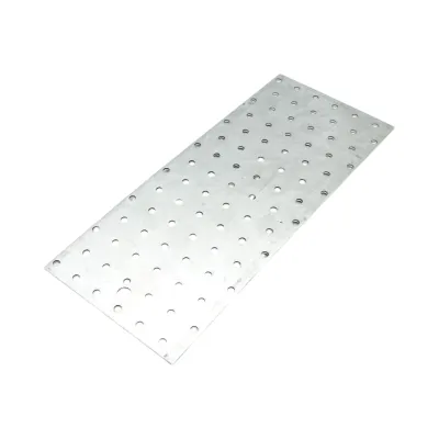 Placa perforata 120x300mm, grosime 2mm, otel zincat