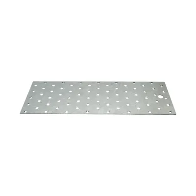 Placa perforata 100x300mm, grosime 2mm, otel zincat - imagine 2
