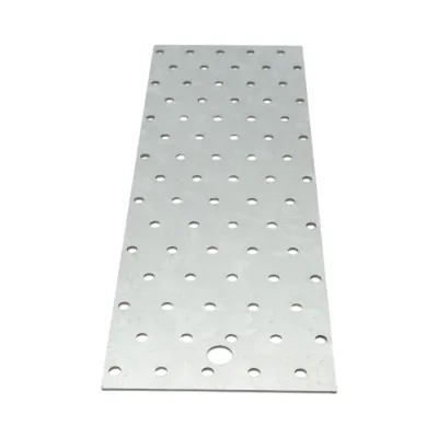 Placa perforata 100x300mm, grosime 2mm, otel zincat - imagine 3