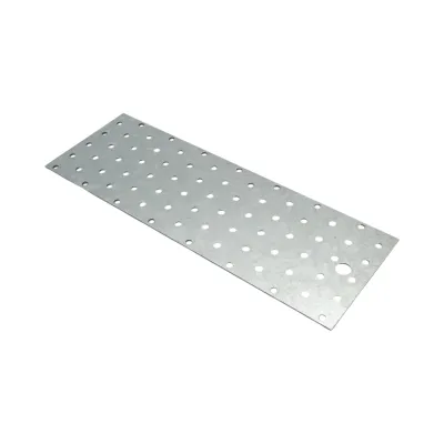 Placa perforata 100x300mm, grosime 2mm, otel zincat - imagine 4