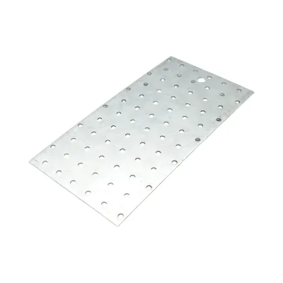 Placa perforata 120x240mm, grosime 2mm, otel zincat