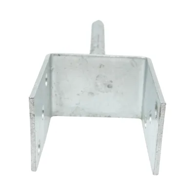 Papuc reazem cu tija 81x60x102mm, grosime 4mm, otel zincat - imagine 4