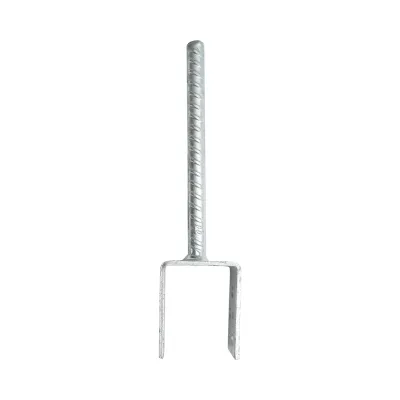 Papuc reazem cu tija 61x50x80mm, grosime 4mm, otel zincat - imagine 3