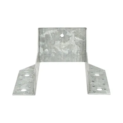 Papuc grinda tip A 100x140mm, grosime 2mm, otel zincat - imagine 2