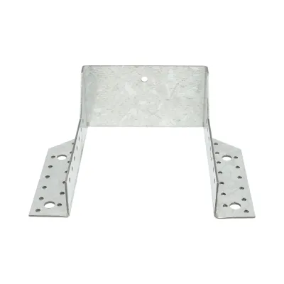 Papuc grinda tip A 140x180mm, grosime 2mm, otel zincat - imagine 2
