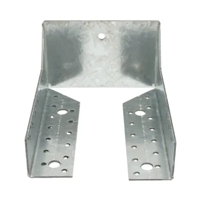 Papuc grinda tip B 120x160mm, grosime 2mm, otel zincat - imagine 2