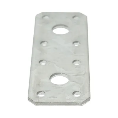 Element de imbinare plat 96x35mm, grosime 2.5mm, otel zincat - imagine 3