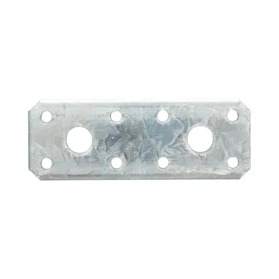 Element de imbinare plat 96x35mm, grosime 2.5mm, otel zincat - imagine 4