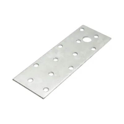 Element de imbinare plat 120x40mm, grosime 2mm, otel zincat