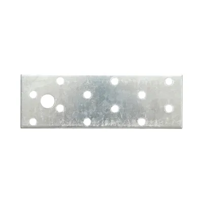 Element de imbinare plat 120x40mm, grosime 2mm, otel zincat - imagine 4