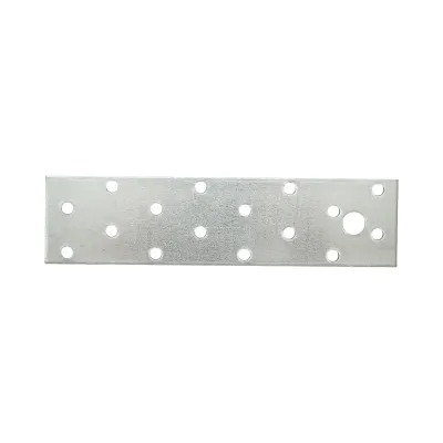 Element de imbinare plat 160x40mm, grosime 2mm, otel zincat - imagine 4
