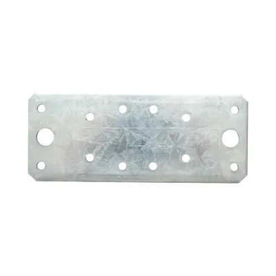 Element de imbinare plat 135x55mm, grosime 2.5mm, otel zincat - imagine 4