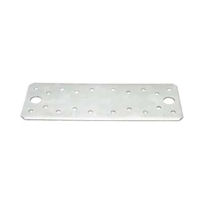 Element de imbinare plat 175x65mm, grosime 2.5mm, otel zincat - imagine 2