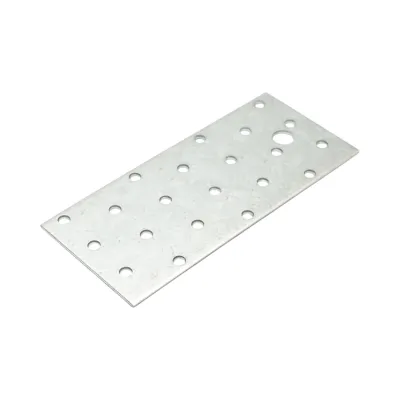 Element de imbinare plat 140x60mm, grosime 2mm, otel zincat