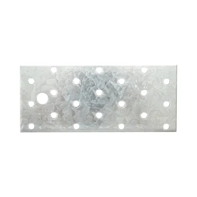 Element de imbinare plat 140x60mm, grosime 2mm, otel zincat - imagine 4