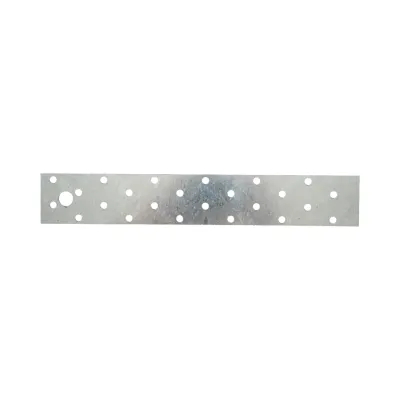 Placa perforata 40x250mm, grosime 2mm, otel zincat - imagine 4