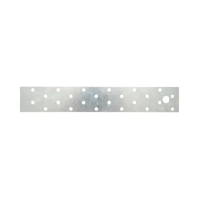 Placa perforata 40x250mm, grosime 2mm, otel zincat - imagine 4