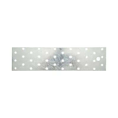 Placa perforata 60x240mm, grosime 2mm, otel zincat - imagine 4
