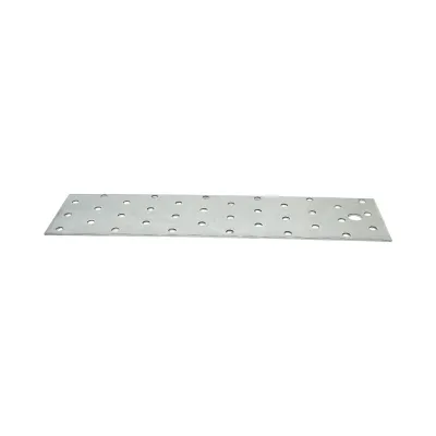 Placa perforata 60x240mm, grosime 2mm, otel zincat - imagine 2