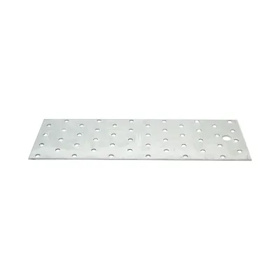 Placa perforata 80x240mm, grosime 2mm, otel zincat - imagine 2