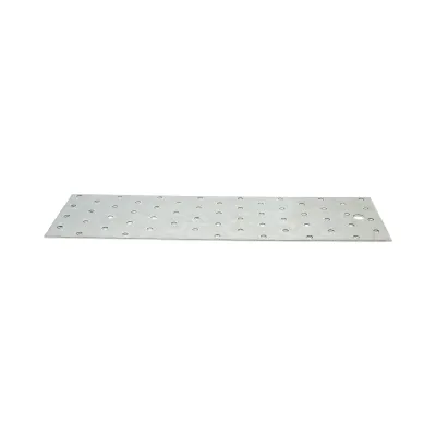 Placa perforata 80x300mm, grosime 2mm, otel zincat - imagine 2
