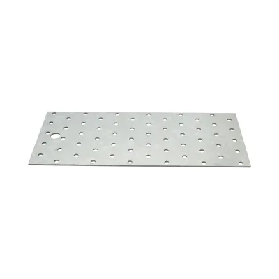 Placa perforata 100x240mm, grosime 2mm, otel zincat - imagine 2