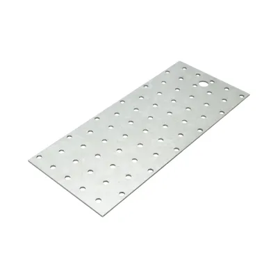 Placa perforata 100x240mm, grosime 2mm, otel zincat
