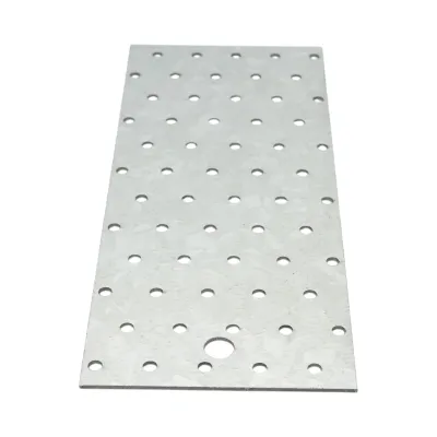 Placa perforata 100x240mm, grosime 2mm, otel zincat - imagine 3