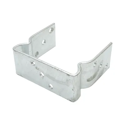 Papuc reazem 141x60x125mm, grosime 5mm, otel zincat - imagine 4