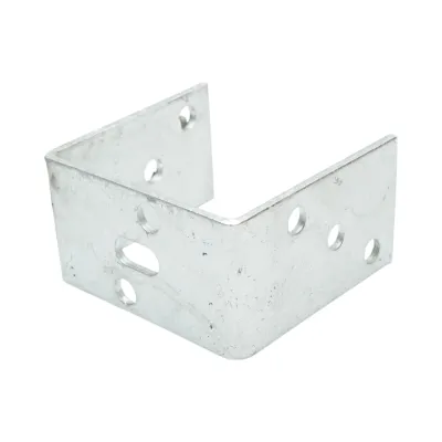 Papuc reazem 101x60x102mm, grosime 4mm, otel zincat - imagine 4
