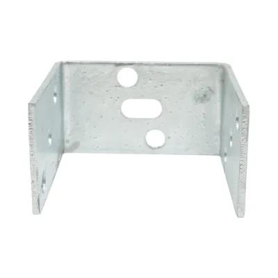 Papuc reazem 101x60x102mm, grosime 4mm, otel zincat - imagine 2