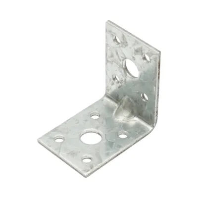 Vinclu de imbinare cu intaritura 50x50x35mm, grosime 2.5mm, otel zincat