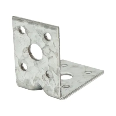 Vinclu de imbinare cu intaritura 50x50x35mm, grosime 2.5mm, otel zincat - imagine 4