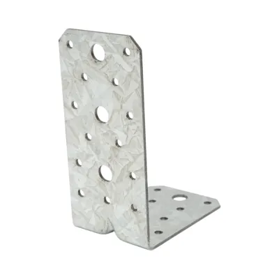 Vinclu de imbinare cu intaritura 140x95x65mm, grosime 2.5mm, otel zincat - imagine 4