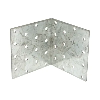 Vinclu de imbinare 80x80x80mm, grosime 2.5mm, otel zincat - imagine 2