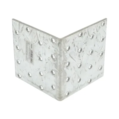 Vinclu de imbinare 80x80x80mm, grosime 2.5mm, otel zincat - imagine 3