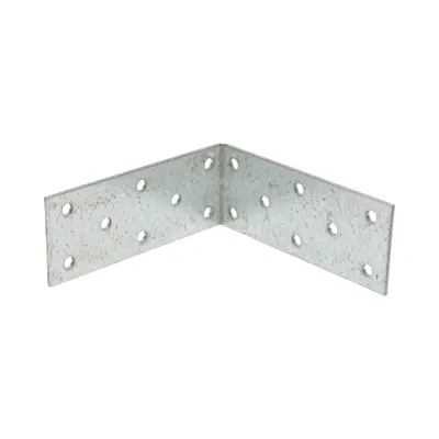 Vinclu de imbinare 100x100x40mm, grosime 2mm, otel zincat - imagine 2