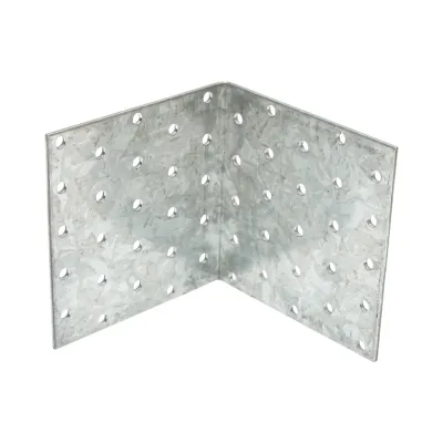Vinclu de imbinare 100x100x100mm, grosime 2.5mm, otel zincat - imagine 2