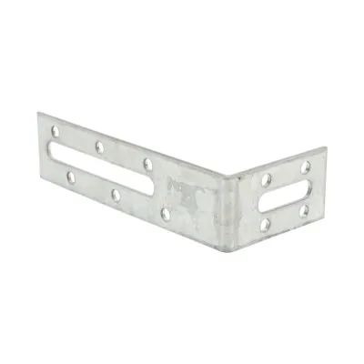 Vinclu de imbinare reglabil 55x120x30mm, grosime 2mm, otel zincat - imagine 3