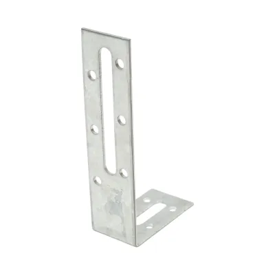 Vinclu de imbinare reglabil 55x120x30mm, grosime 2mm, otel zincat - imagine 4