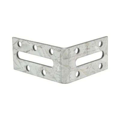 Vinclu de imbinare reglabil 55x65x30mm, grosime 2mm, otel zincat - imagine 3