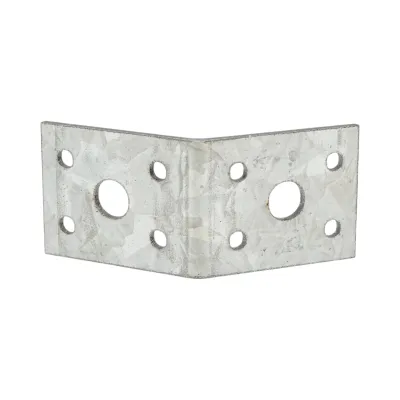 Element de imbinare 135° contra vantuirii 50x50x40mm, grosime 2.5mm, otel zincat - imagine 3