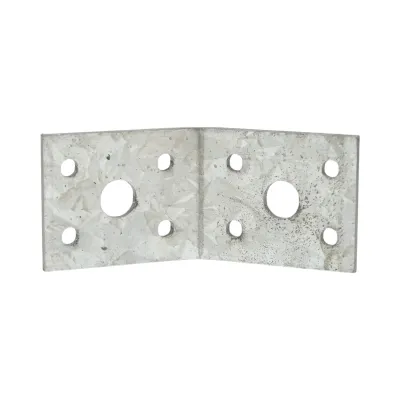 Element de imbinare 135° contra vantuirii 50x50x40mm, grosime 2.5mm, otel zincat - imagine 2