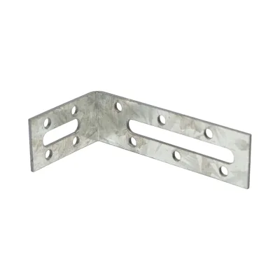 Vinclu de imbinare reglabil 55x102x30mm, grosime 2mm, otel zincat - imagine 2