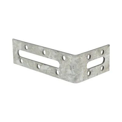 Vinclu de imbinare reglabil 55x102x30mm, grosime 2mm, otel zincat - imagine 3