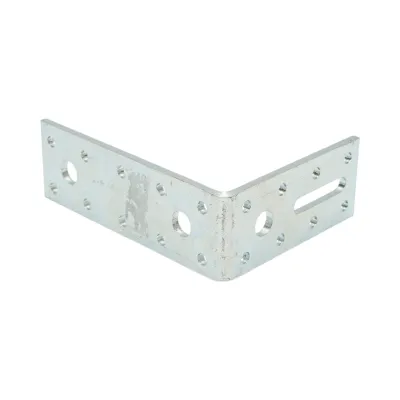 Vinclu de imbinare reglabil 120x90x40mm, grosime 4mm, otel zincat - imagine 3