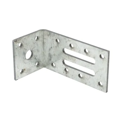 Vinclu de imbinare reglabil 90x48x48mm, grosime 3mm, otel zincat - imagine 2